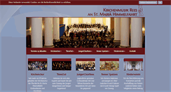 Desktop Screenshot of kirchenmusik-rees.de